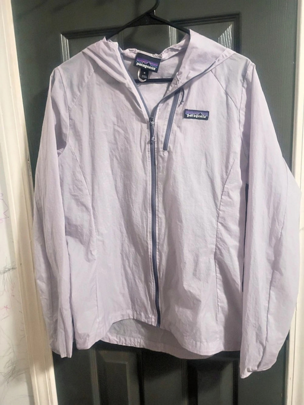 Patagonia Women's Houdini Jacket Hooded Purple Medium